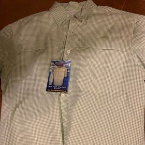 Long Sleeve Green Fishing Shirt